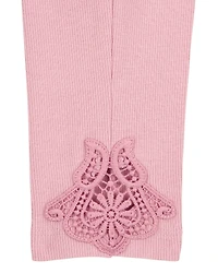 Toddler Lace Detail Ribbed Leggings