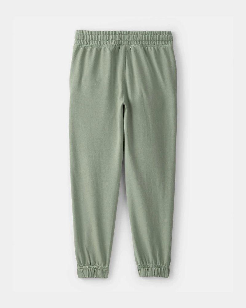 Boys French Terry Joggers - Green
