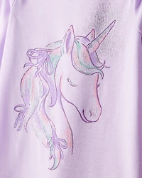 Girls 2-Pack Unicorn Nightgowns