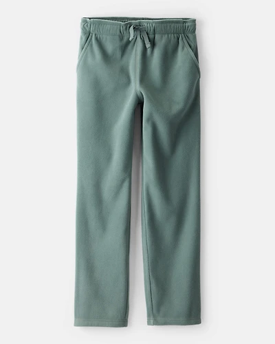 Boys Fleece Joggers - Green