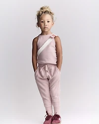 Toddler Girl Ribbed Tank Top - Pink