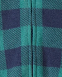 Baby Boy 3-Piece 'Little Adventurer' Buffalo Check Fleece Layering Set