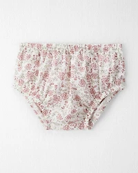 Baby Girl Organic Cotton Dress Prairie Blossom Print