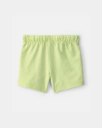 Toddler Boy French Terry Shorts - Green