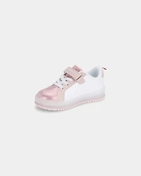 Toddler Girl Casual Light-up Shoe - White/Pink