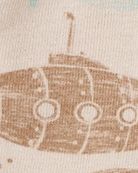 Toddler Sea Print Pull-On Shorts