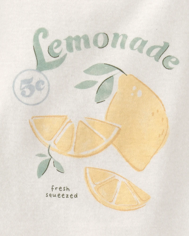 Baby Girl 3-Piece Sleeveless Top & Short Set - Blue