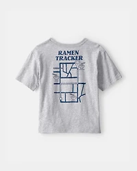 Boys Ramen Graphic Tee - Grey