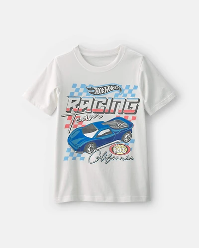 Boys Hot Wheels™ Graphic Tee - White