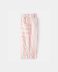Baby Girl Striped Pants - Pink/Ivory