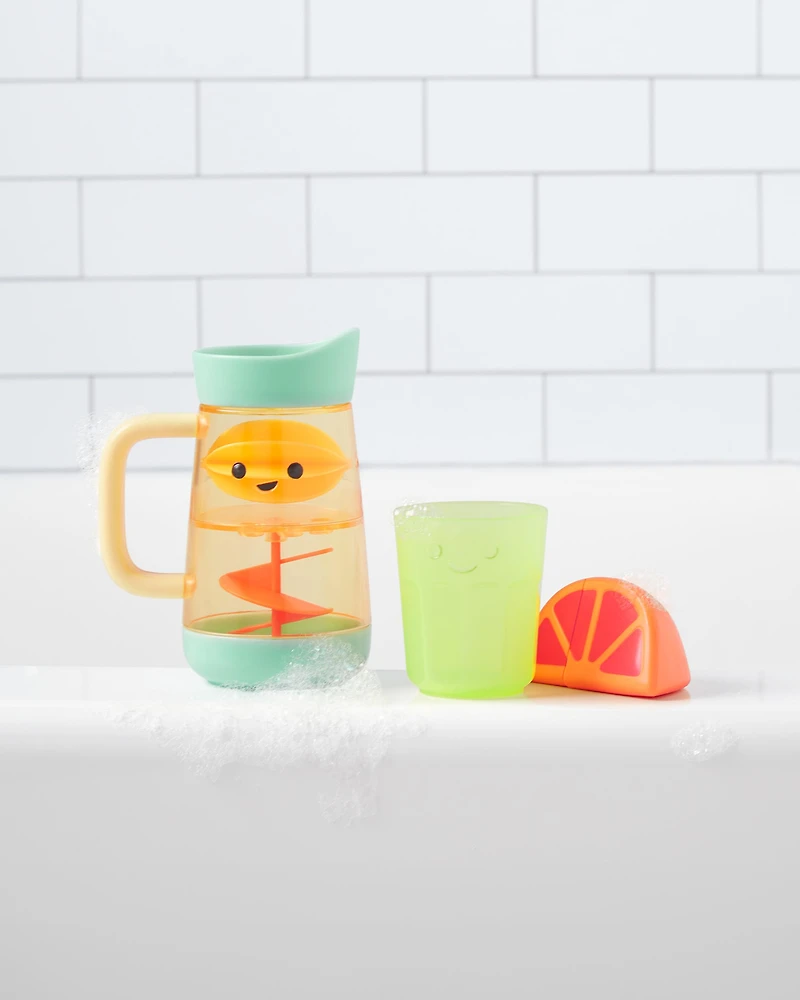 Tub-to-Table Café Swirl & Splash Lemonade Bath Toy Set