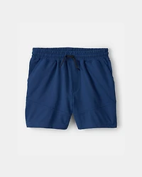 Boys Mesh Active Shorts - Blue
