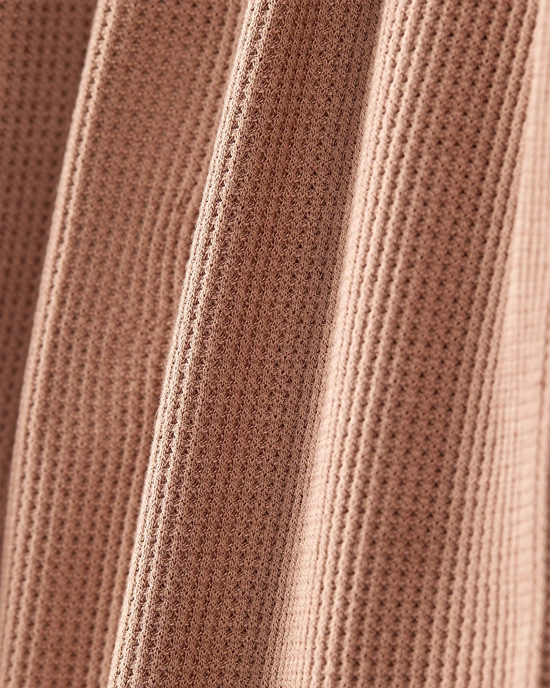 Baby PurelySoft 2-Way Zip 1-Piece pyjamas - Brown