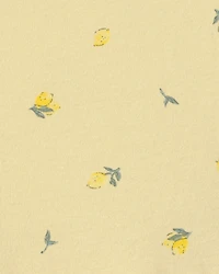 Toddler Girl Lemon Knit Dress - Yellow