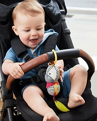 Zebra Bandana Buddies Chime & Teethe Toy