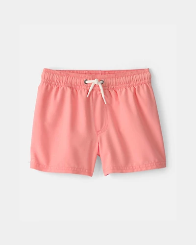 Toddler Boy  Core Swim Trunk- Orange