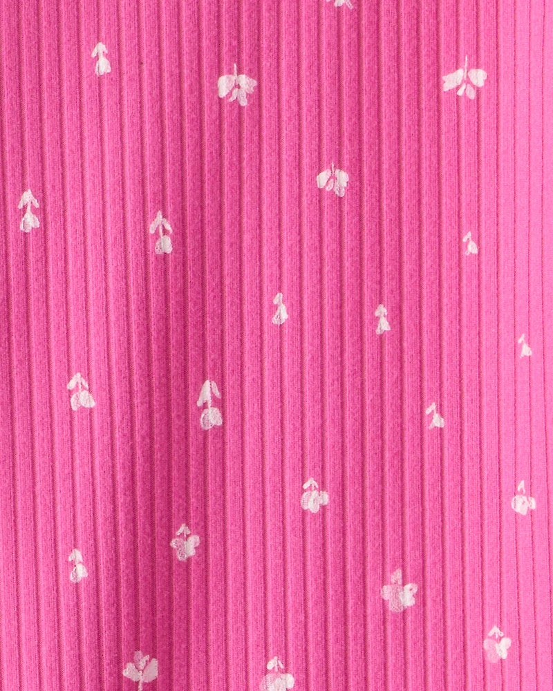 Baby Girl 2-Piece Floral Bodysuit & Pant Set - Pink