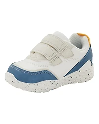 Baby  Every Step® First Walker Fashion Sneakers - White/Blue