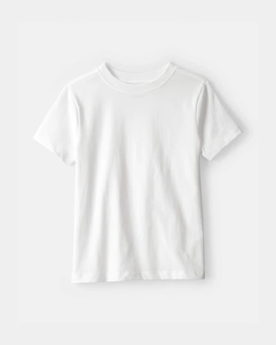 Kid Solid T-Shirt - White