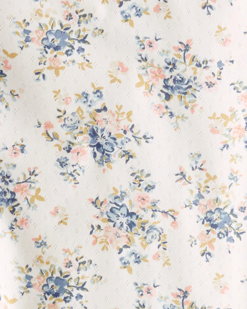 Girls Organic Cotton Pyjamas Set