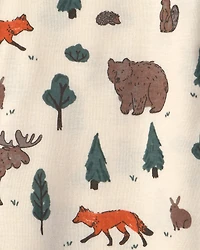 Toddler 2-Piece Organic Cotton Pajamas Woodland Creatures