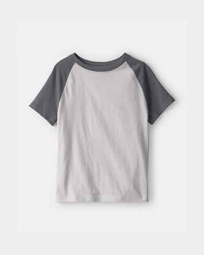 Boys Colorblock T-Shirt - Grey