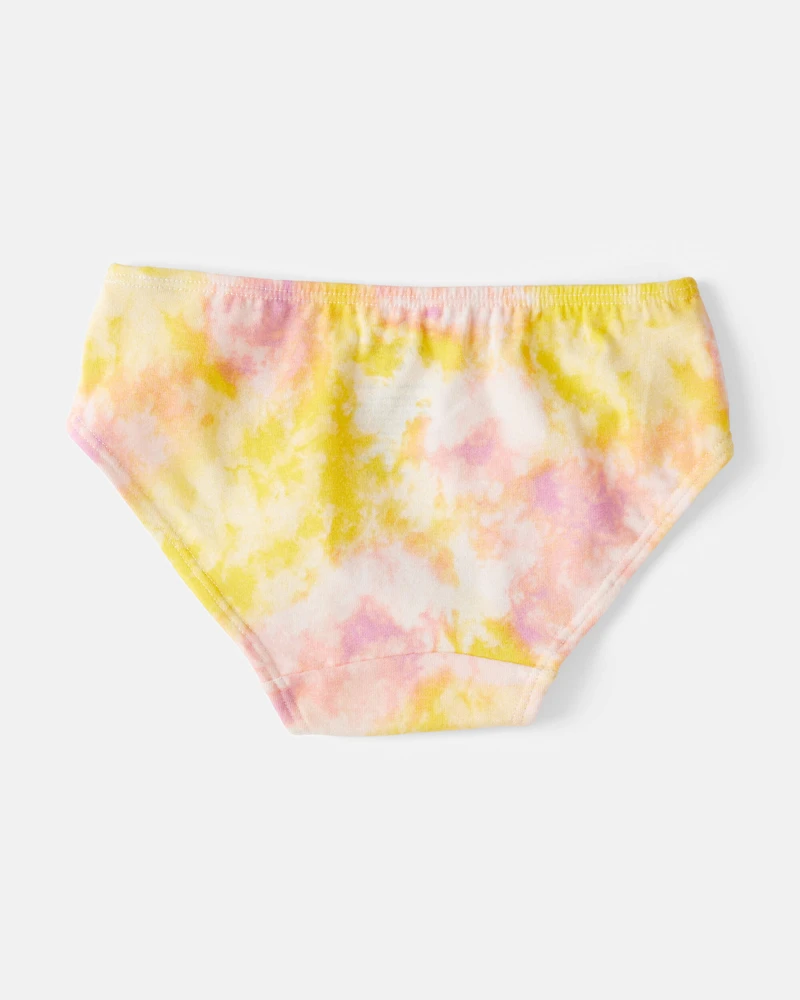 Toddler 7-Pack Tie-Dye Hipster Stretch Cotton Undies
