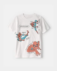 Boys ©Marvel Spider-Man Graphic Tee - White