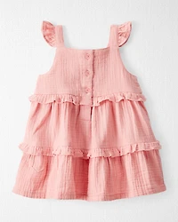 Baby Organic Cotton Gauze Dress