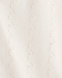 Girls Cardigan Sweater - Cream