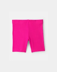 Toddler Girl Bike Shorts - Pink