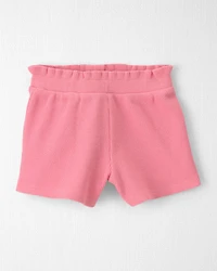 Baby Girl 2-Piece Organic Cotton Shorts Set Peony