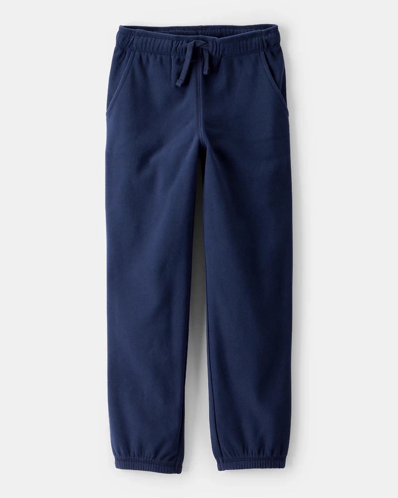 Boys Fleece Joggers - Navy