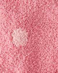 Polka Dot Plush Blanket - Pink