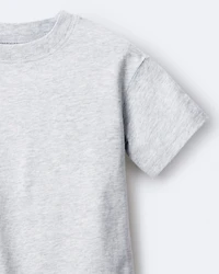 Toddler Short-Sleeve Relaxed Graphic Tee - Heather Grey