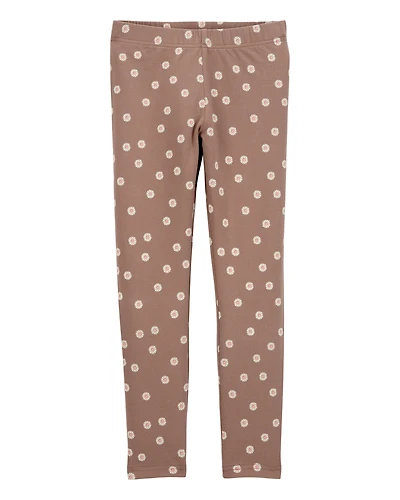 Kid Floral Stretch Leggings