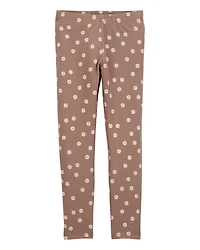 Kid Floral Stretch Leggings