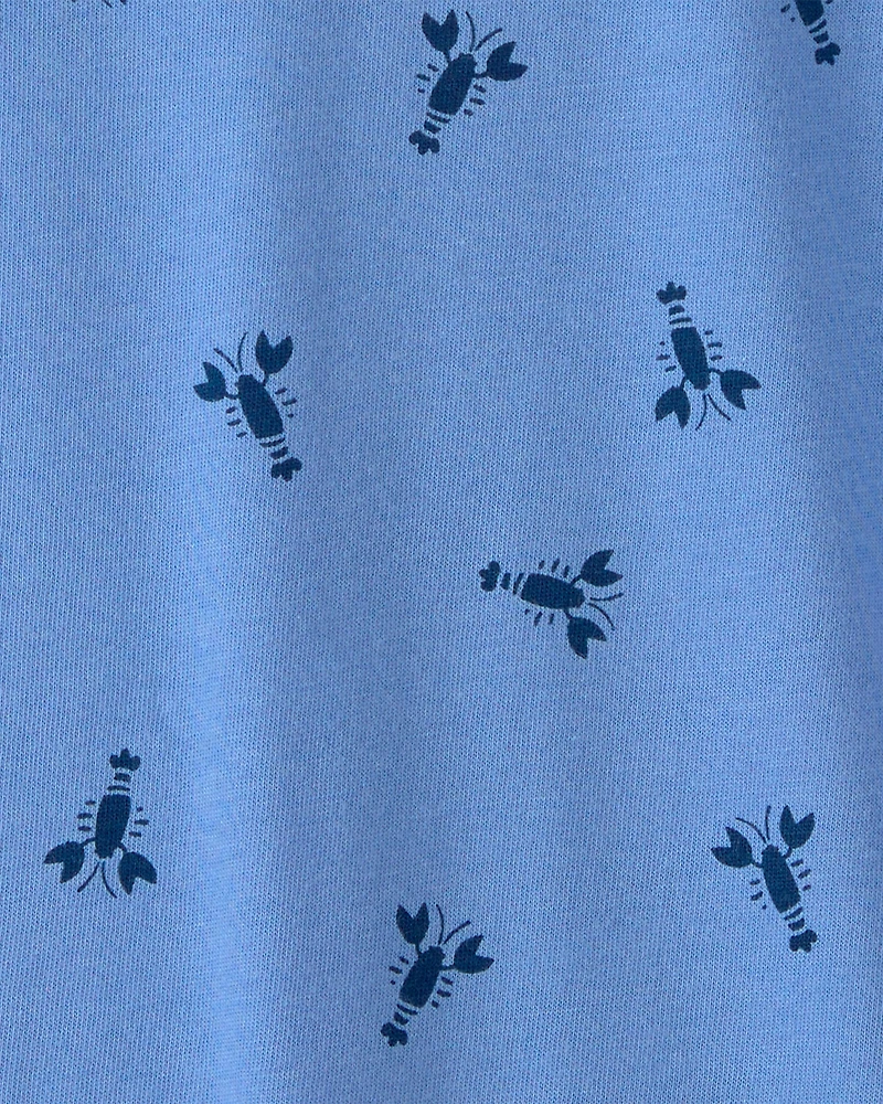 Toddler Lobster T-Shirt - Blue