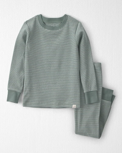 Toddler 2-Piece Organic Cotton Ribbed Pyjamas