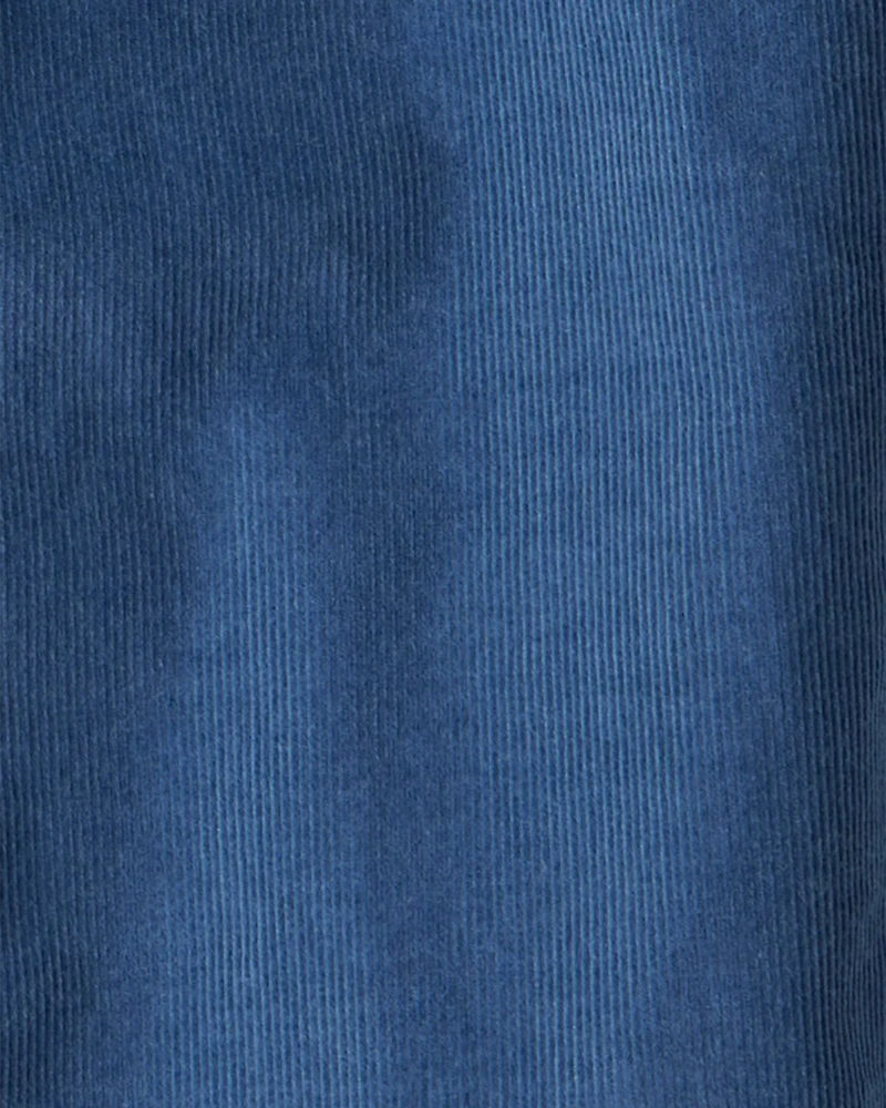 Boys Corduroy Joggers- Turquoise
