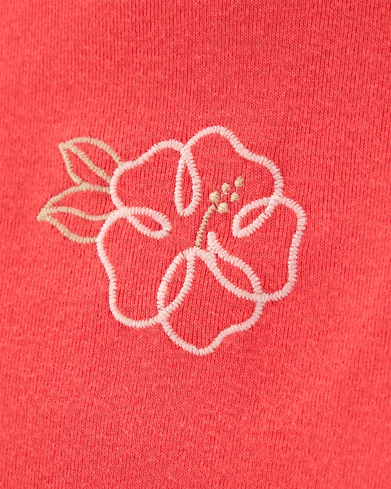 Kid Floral Graphic Tee