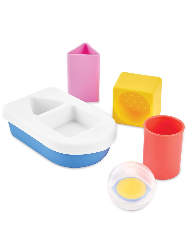 STEM Learning & Play Stocking Boat Baby Bath Toy