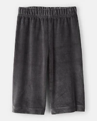 Baby Girl DayDream Fleece Ruffle Sleeve Bow Top & Rib Pant Set