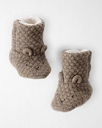 Baby Organic Cotton Sweater Knit Booties
