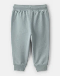 Baby Boy French Terry Joggers - Green