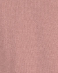 Girls 2-Piece Organic Cotton Pullover & Short Set Pink