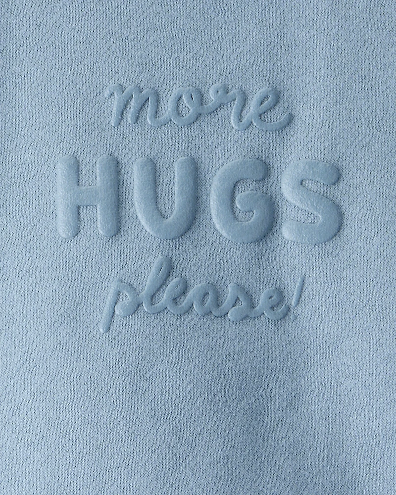 Baby Boy Fleece Sweatshirt - Blue