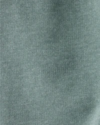 Baby Boy Solid Fleece Cotton Jogger - Green