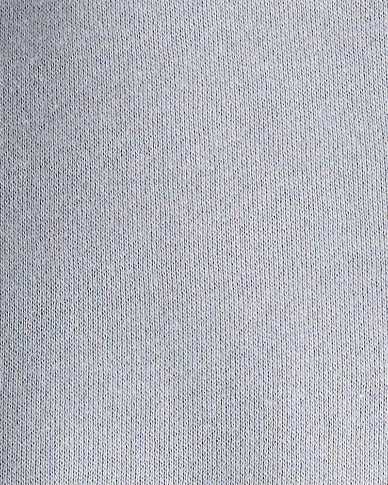 Toddler Boy Solid Fleece Long-Sleeve Sweatshirt - Grey