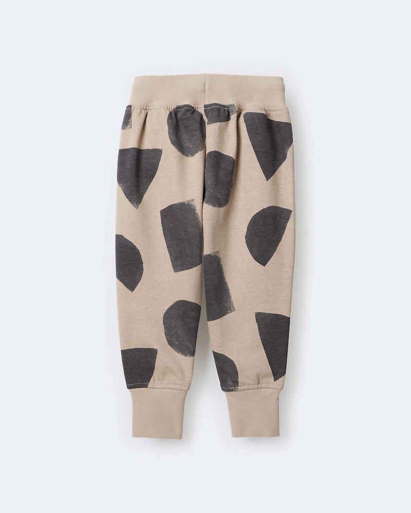 Toddler City Park™ Jogger Pant with Shapes - Khaki